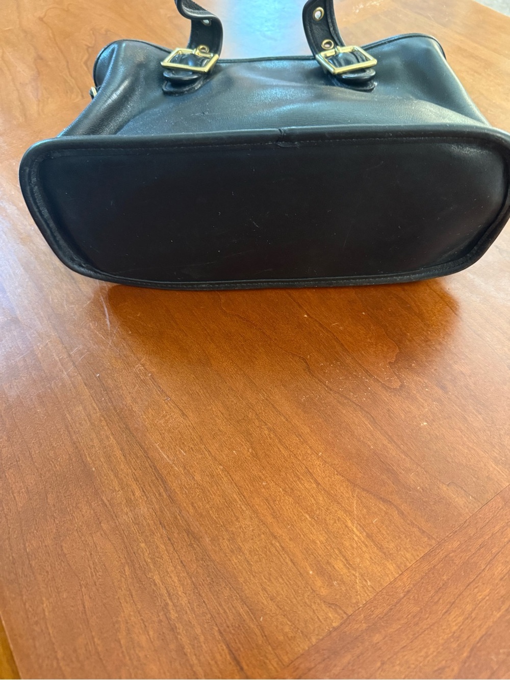 Vintage Coach purse. Black. - Picture 3 of 6